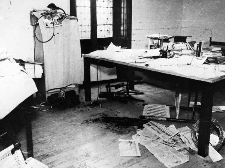 Leon-Trotsky assasination office