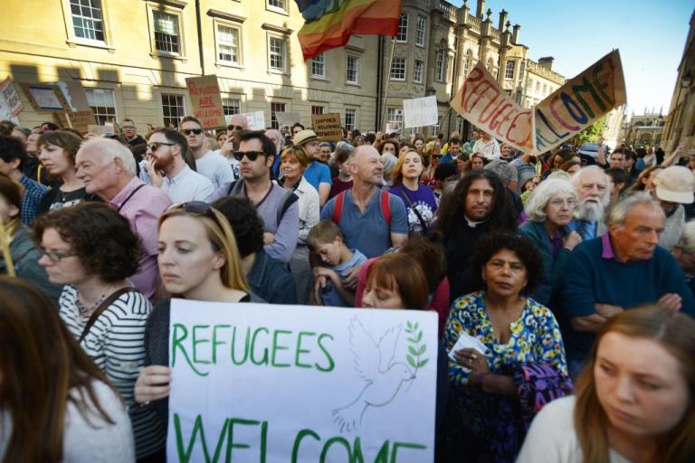 refugees welcome in  europe